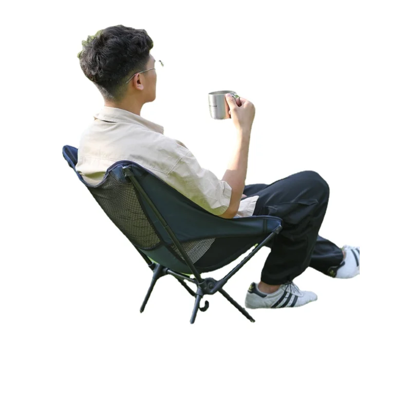 

Portable Outdoor Folding Chair, Lift Backrest, Fishing Gear, Art Sketch, Small Wooden Bench, Beach Chair, Moon Chair