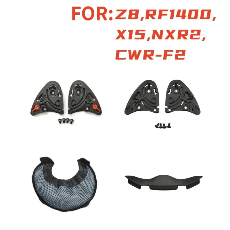 1PCS New Z8 Motorcycle Parts for Firs RF1400 X15 NXR2 CWR-F2 Helmet Motorcycle Helmets Accessories Bases