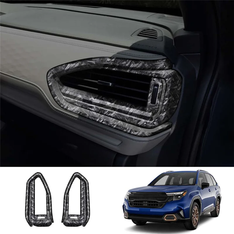

OB-Car Dashboard Air Conditioner Air Outlet Frame A/C Air Outlet Frame For Subaru Forester 2025 Forged Pattern