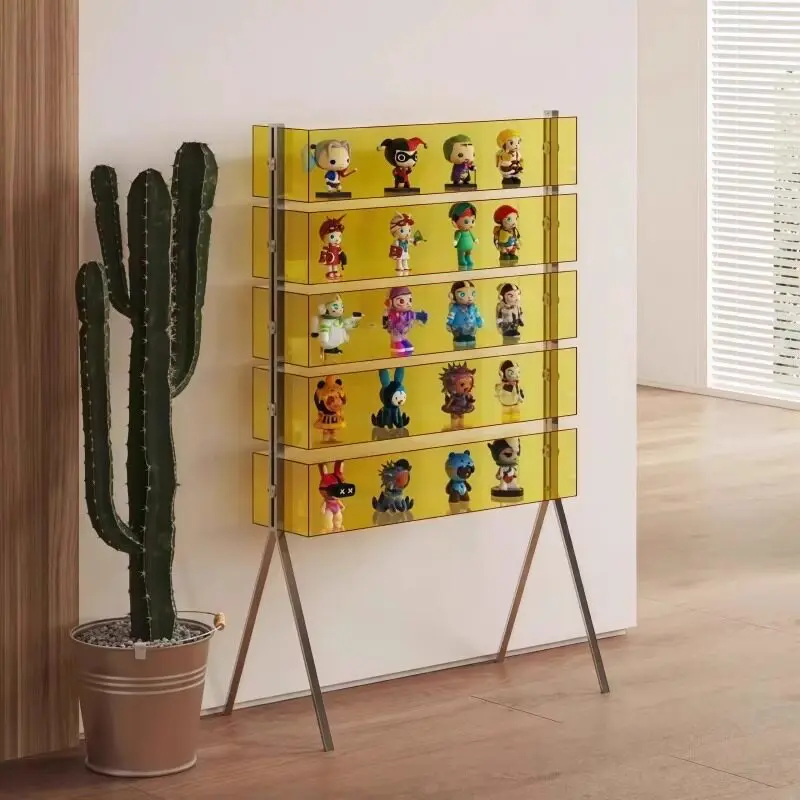 Household display rack Display shelf Cup storage cabinet