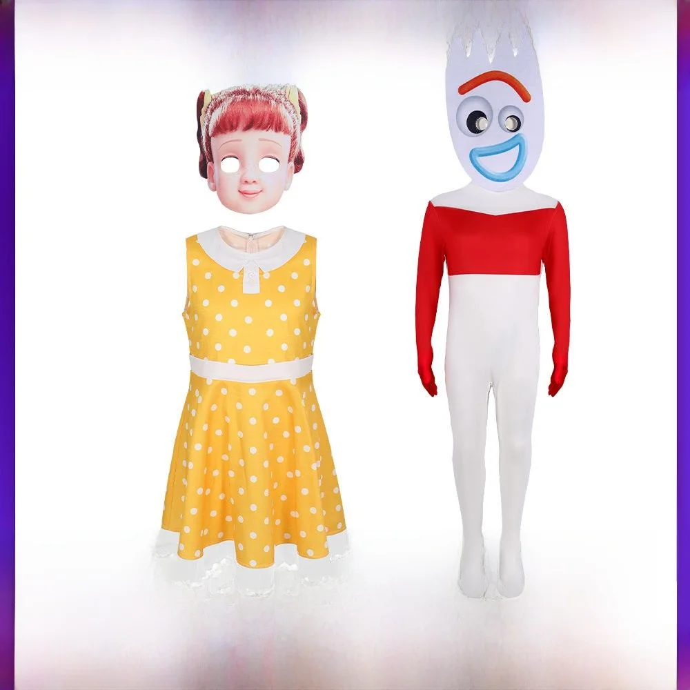 فستان تنكري للفتيات بتصميم شخصية غابي من فيلم توي ستوري لحفلات الهالوين، إصدار محدود، ملابس أطفال عصرية