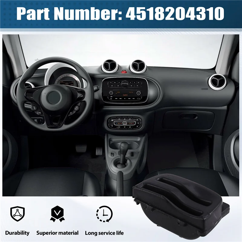 Voor Smart Voor Twee 451 2007-2014 Auto Tunnel Console Cover Strip 4518204310 Center