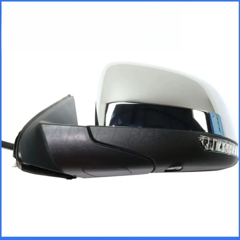 1pcs Mirror Power Folding for 2014-2020 Grand Cherokee with Memory with Blind Spot Indicator Chrome Cover 18pins