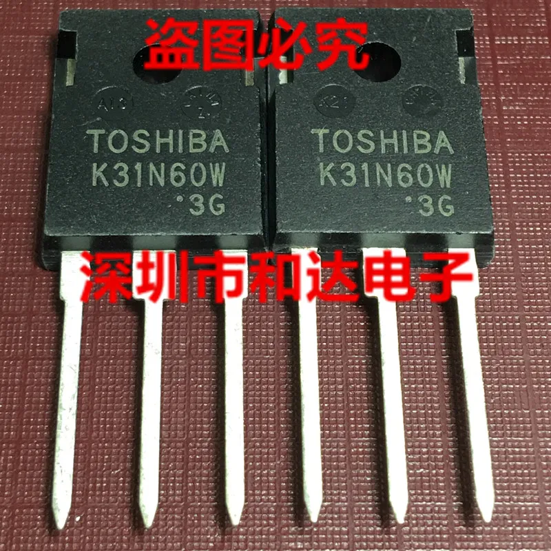 10PCS/Lot TK31N60W K31N60W MOS TO-247  600V 31A  100% Imported Original New And In Stock Fast Ship