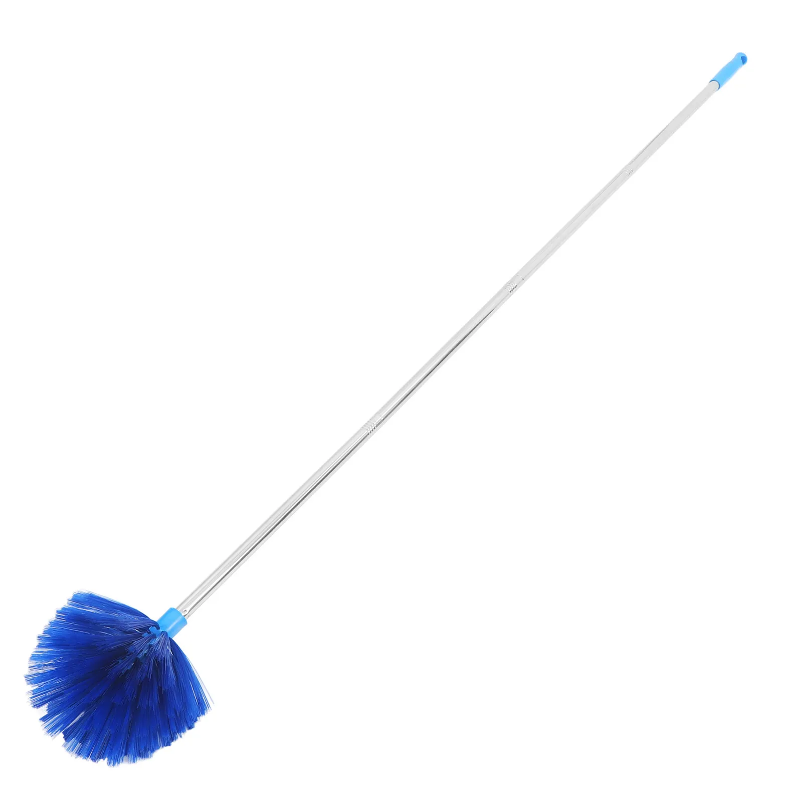Cobweb Duster with Extendable Pole Spider Web Cleaner Brush for Ceiling Fan Dust Removal Outdoor Indoor High Places Lightweight