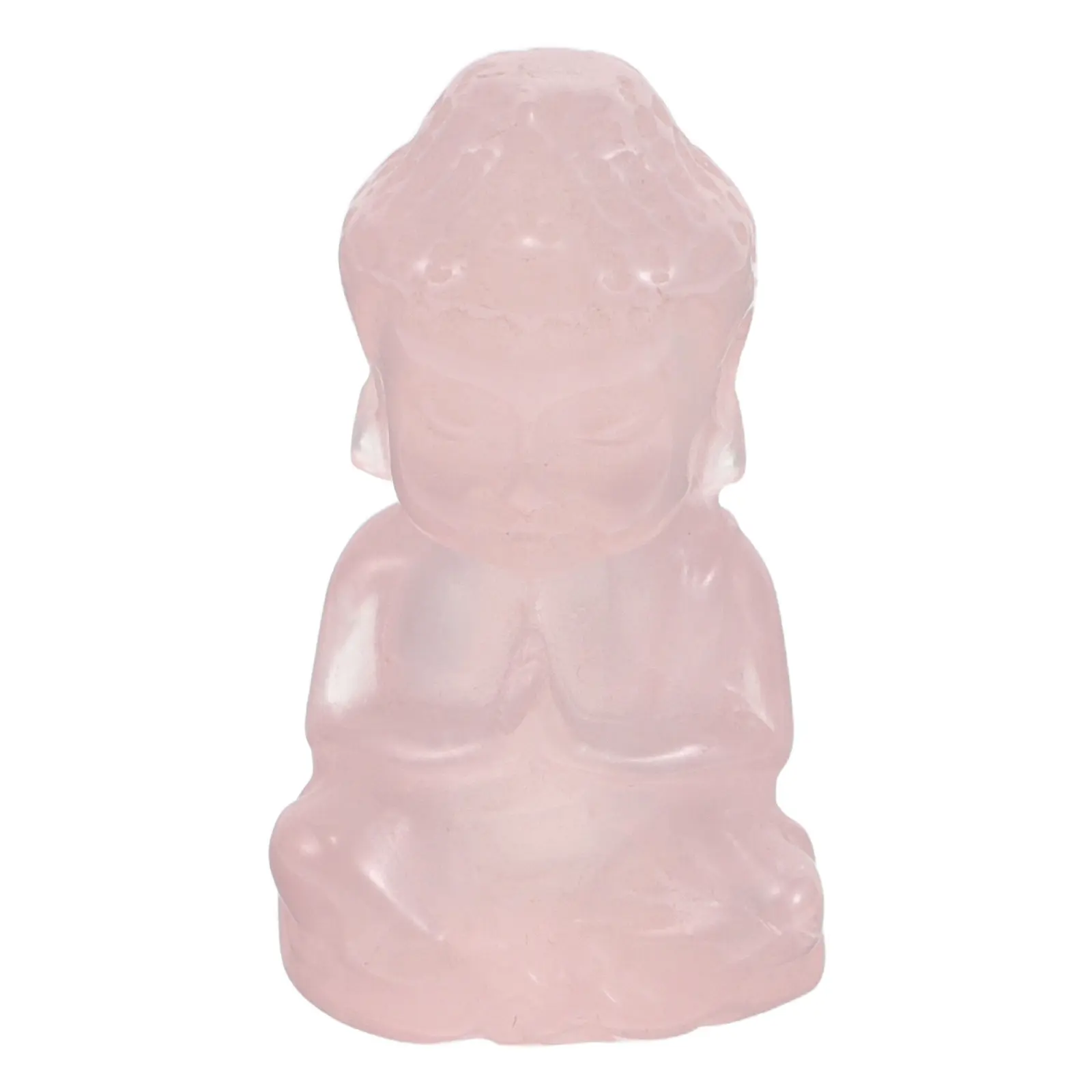 

Authentic Handcrafted Amethyst Buddha Sculpture for Mindfulness Practice Home Office Decor Feng Shui Energy Enhancement Purple