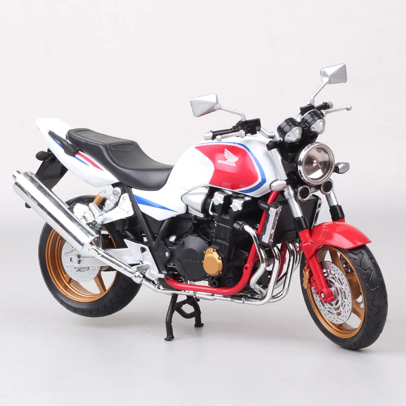 Automaxx Diecasts e Veículos De Brinquedo Para Crianças, Super Four Scale Motocicleta, Veículos Diecast, Brinquedos Da Bicicleta, Colecionadores