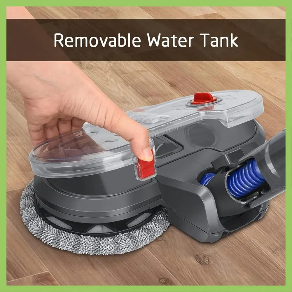 

A56T-Electric Mop Attachment For Dyson V6 Animal/ / Total Clean DC58/DC59/DC61/DC62/DC74 With Detachable Water Tank