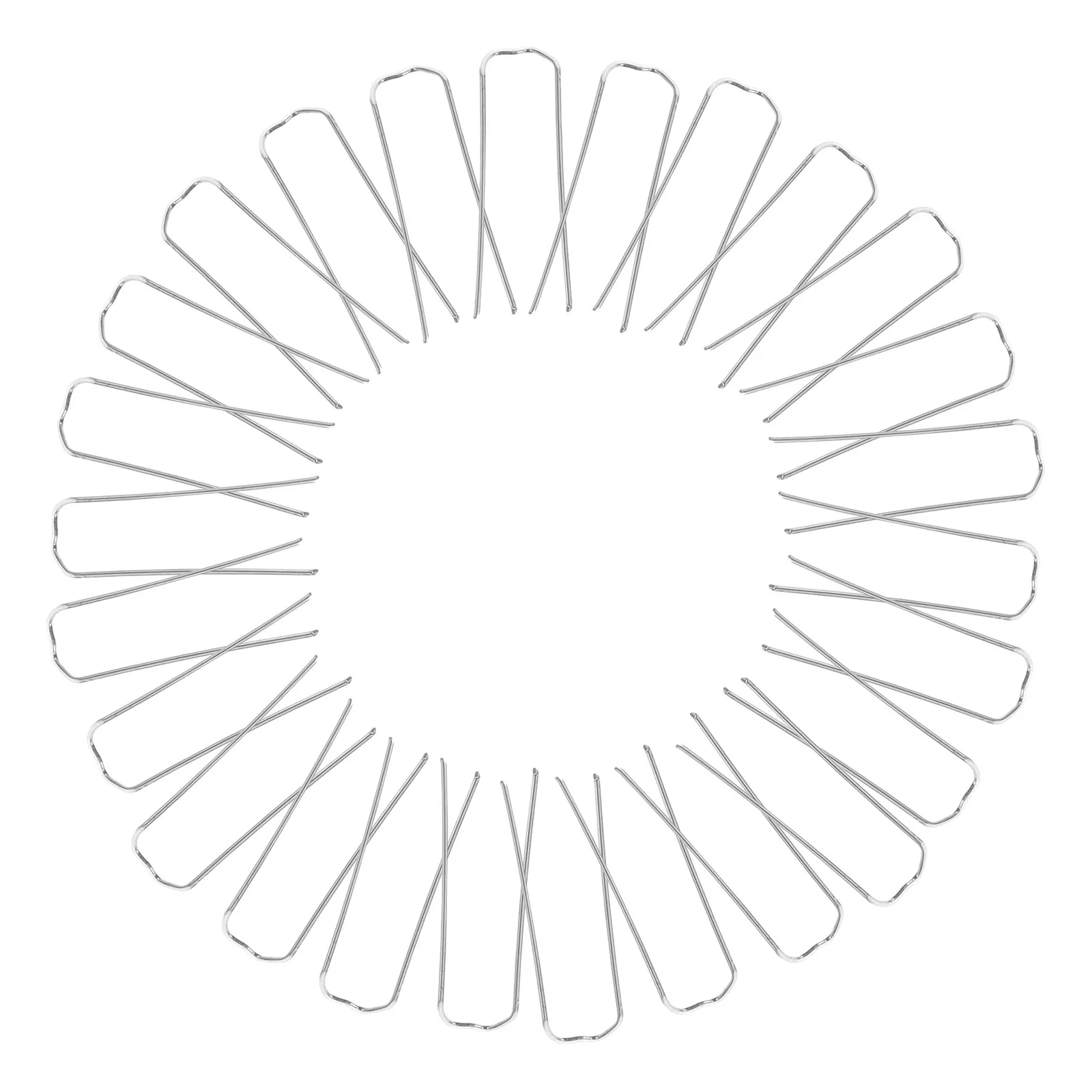 100pcs Zinc Alloy Type Pins for Wreath Making Garland Craft Flower Arrangement Tools Greening Accessories Plant Fixing