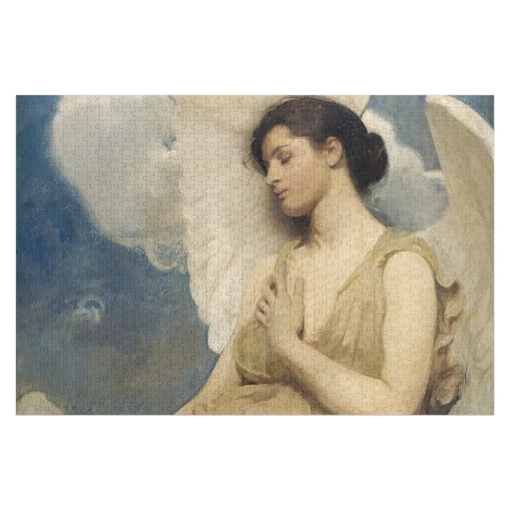 Winged Figure by Abbott Handerson Thayer Jigsaw Puzzle Works Of Art Personalized Toy Custom Child Puzzle