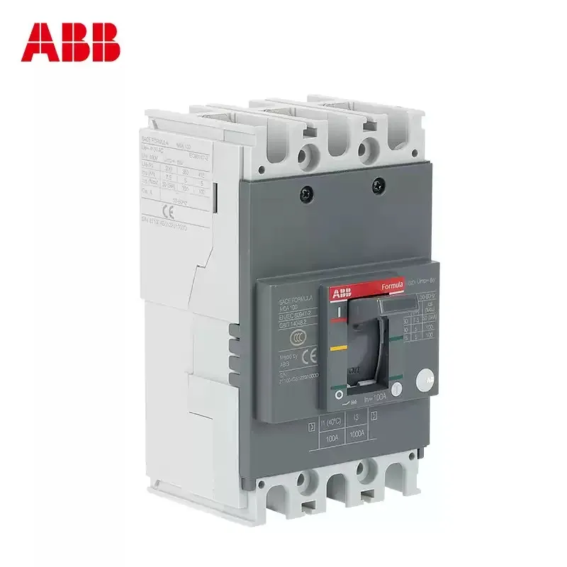 Original ABB Formula Molded Case Circuit Breaker Air Switch 3P TMF M0A100 M1A125 M1B125