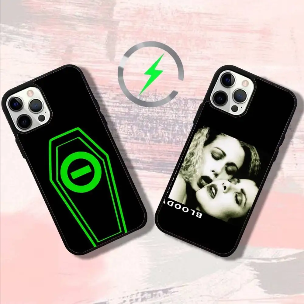

T-Type O N-Negatives Phone Case For iPhone 16,15,14,13,12,11,Pro,Max,Plus,Mini,SE4,E Magnetic Magsafe Wireless Charging