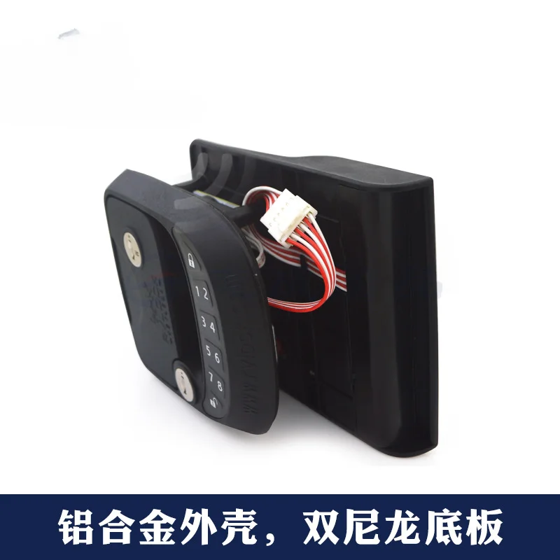 Cross-Border Hot Selling RV Password Lock Black Frosted R3 RV  Yacht Zinc Alloy Remote Control Door Lock RV