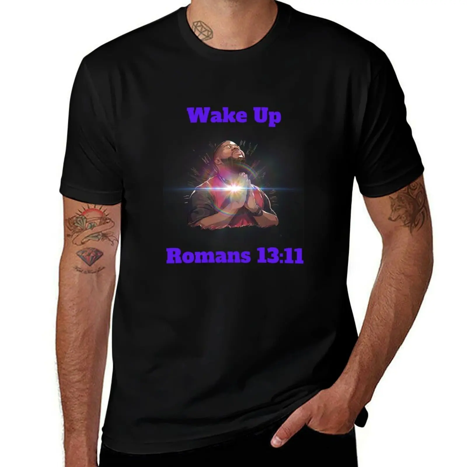 Wake Up T-Shirt Holiday Party Tee Shirt T-Shirt