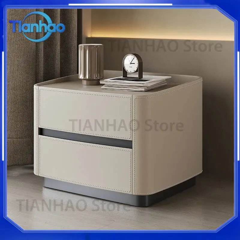 for Simple Modern Storage Minimalist Trendy Nightstand Bedside Table Luxury Nordic Aesthetic Mesitas De Noche Bedroom