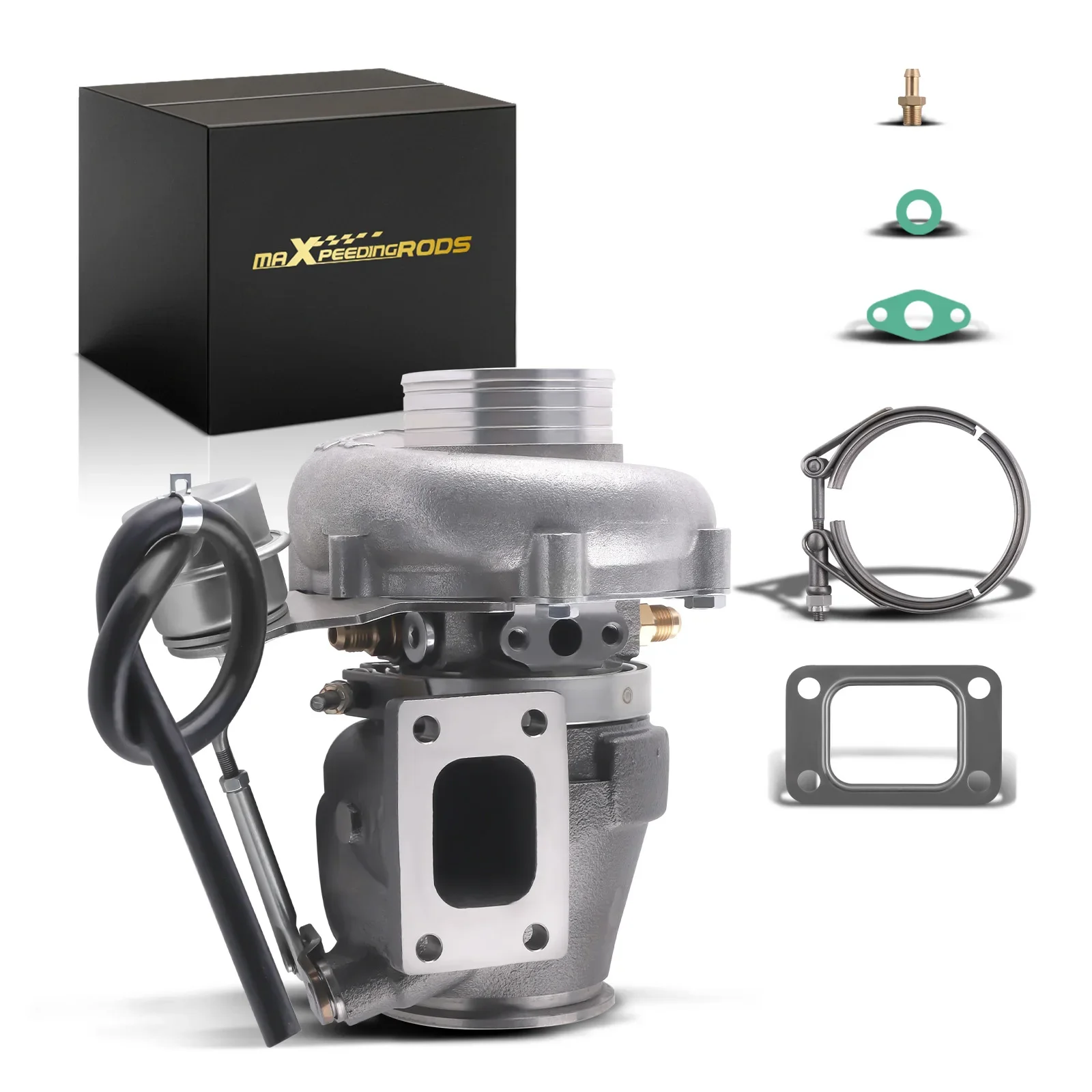 Billet Ball Bearing Turbo Turbocharger 1.4L- 3.0L 550HP 0.49 A/R Turbine Trim 84