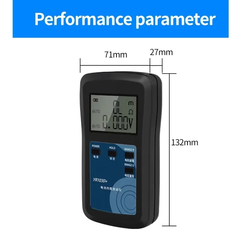 

NEW 4-Wire YR1030+/YR1035+ High Precision Fast Lithium Battery Internal Resistance Test Instrument 100V Electric Vehicle Group 1