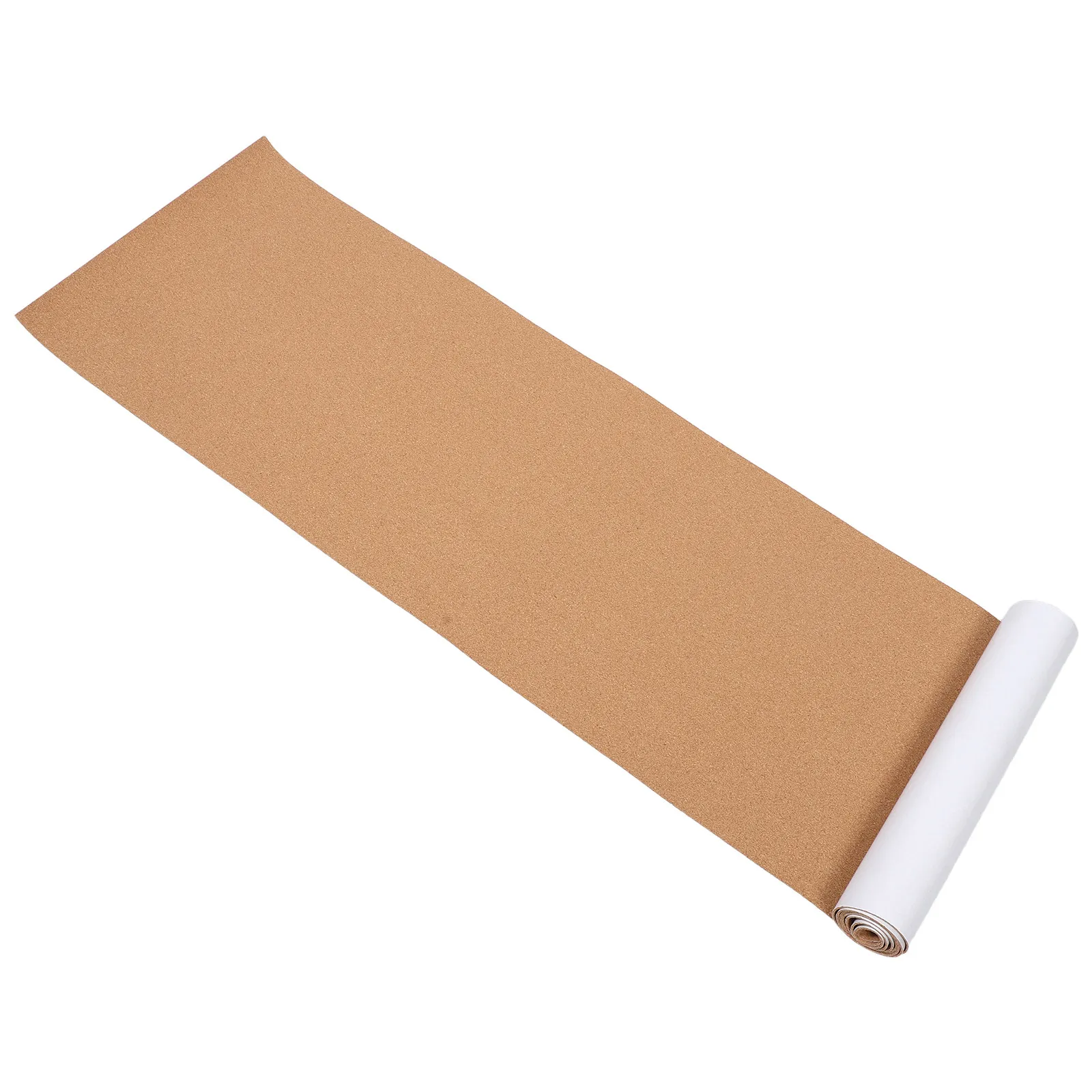 1 Roll Self Adhesive Cork Roll 95x16 Inch Adhesive Backed Cork Sheet for DIY Crafts Office Notice Board Home Study Wall