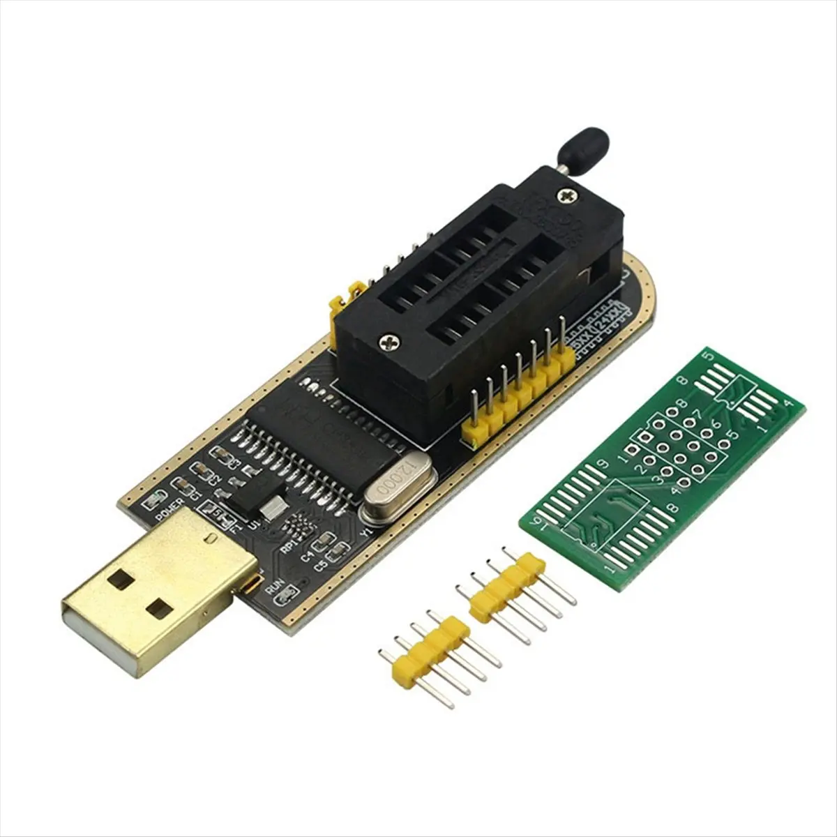 [EVENTS OFFER]SOIC8 SOP8 Test Clip for EEPROM 93CXX / 25CXX / 24CXX + CH341 24 25 Series EEPROM Flash BIOS USB Programmer Module