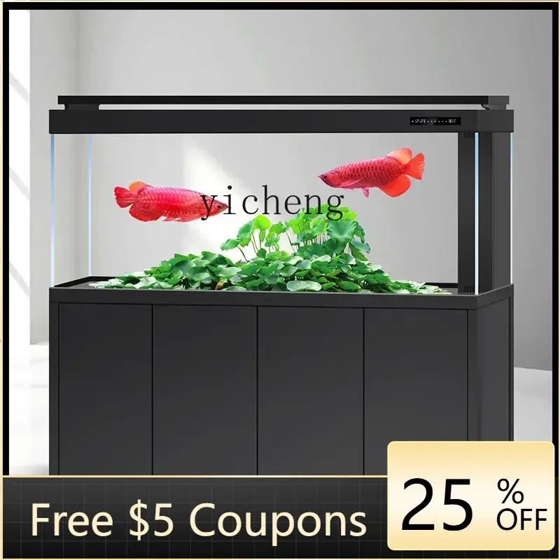 

U1 simple living room household floor screen bottom filter fish tank free aquarium box