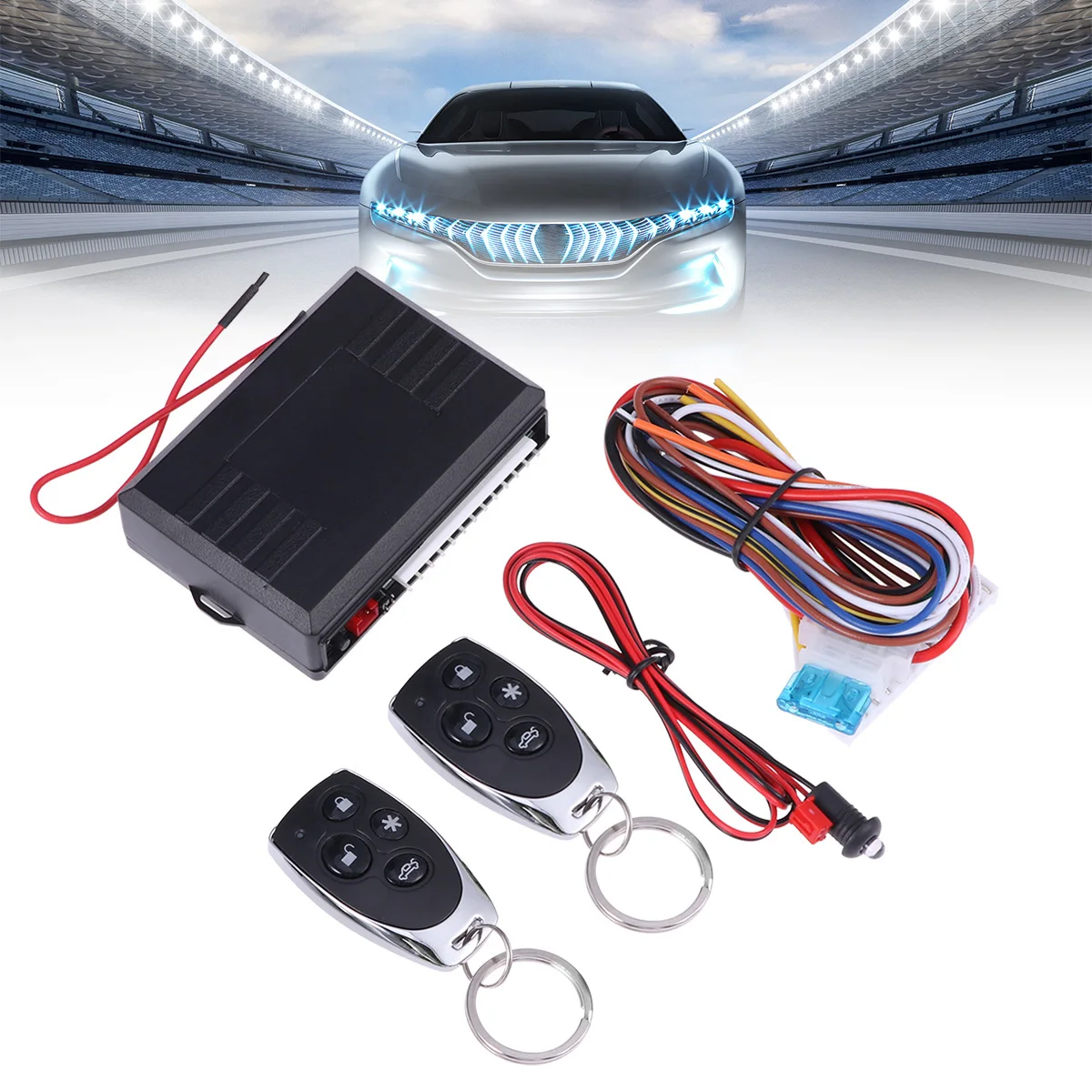 

High-Quality Wiring Harness Keyless Entry System Smart Automatic Lock Oil Pump Detection Car Remote Start Door Access Preheating