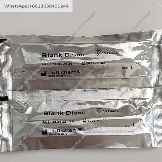 

Blank drug-sensitive paper liofilchem sterile filter paper original imported 6mm 50 pieces/piece