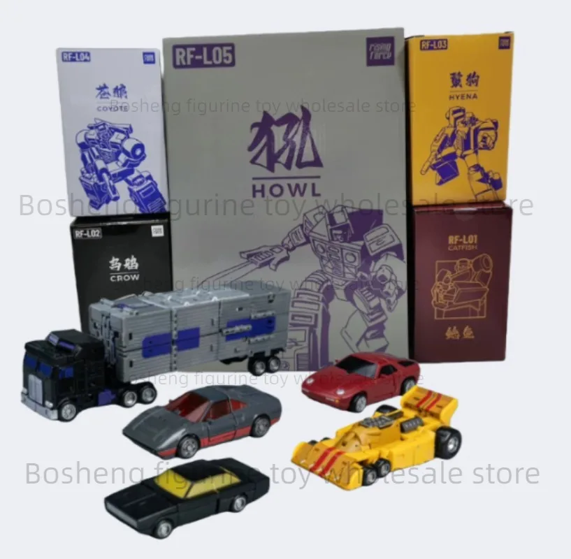 

Новые игрушки-трансформеры Робот Rising Force RF-L01 RF-L02 RF-L03 RF-L04 RF-L05 Motormaster Howl Фигурка Игрушка в наличии