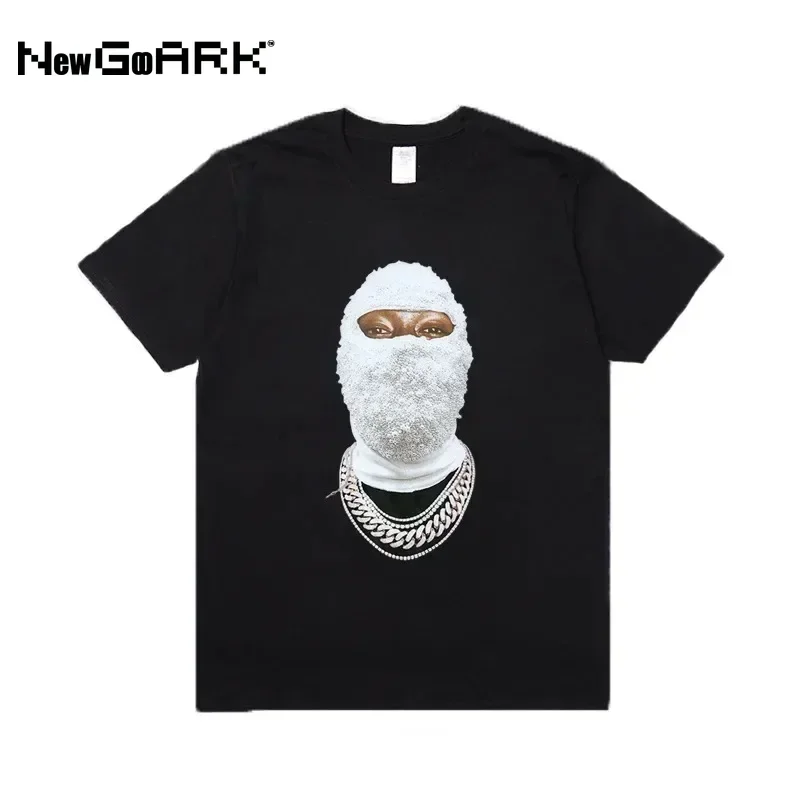 تي شيرت Hip Hop Streetwear Best Ih nom uh nit تي شيرت Diamond Masked Fashion Sport عالي الجودة من القطن برسومات جرافيك #2