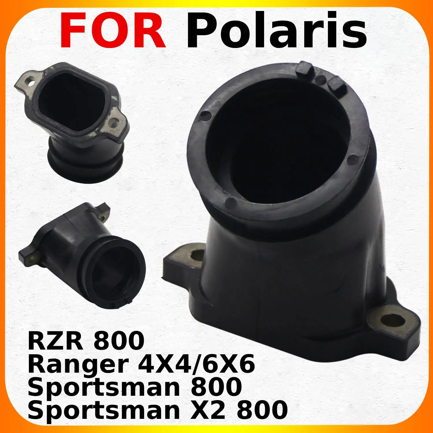 

Motorcycle Carburetor Intake Manifold Part For Polaris Sportsman 800 Touring Deluxe Twin EFI X2 800 OEM:1240494 1253564