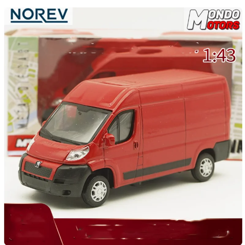 Diecast Scale 1：43  BOXER Mondo Norev Static Simulation Alloy Car Model Metal Vehicle Decoration Gift Collection Display