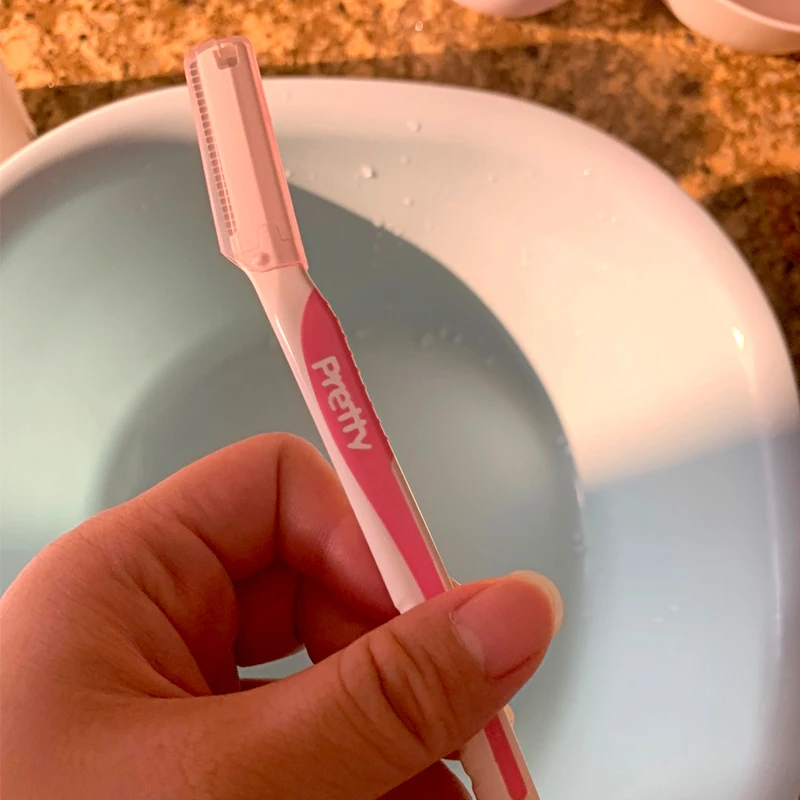 KAI Original Apar de sobrancelha iado e durável para iantes Ferramenta de remoção de pelos faciais fácil de usar pa...