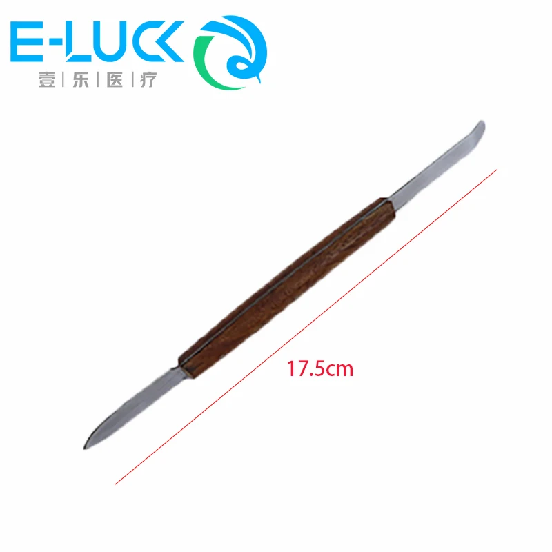 Double Ends Dental Mixing Knife, Wax Carver, Espátula, Material de impressão, Gesso Carving Tool, Dentist Instruments