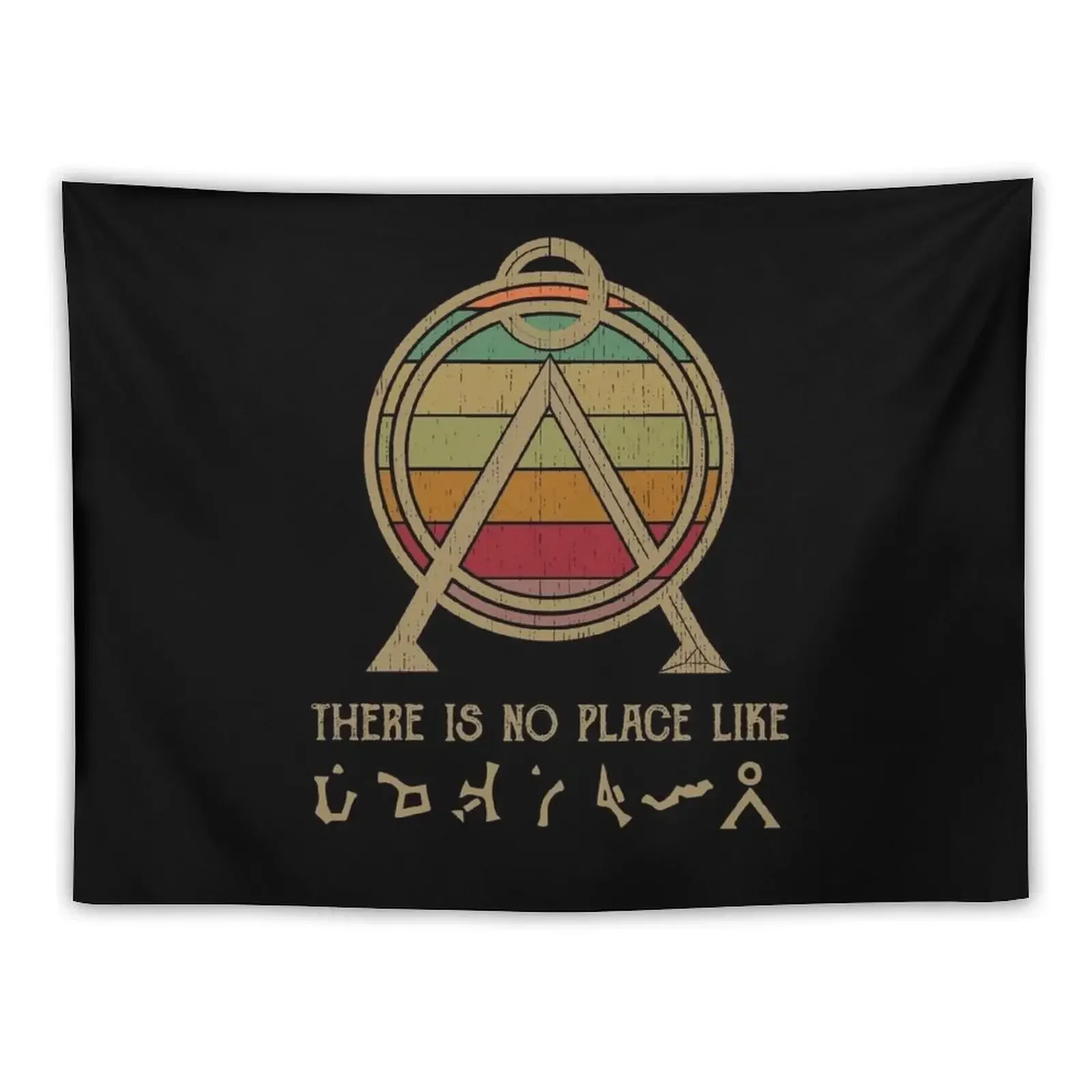 

There Is No Place Like Home Shirt, Stargate Atlantis, Stargate Universe, Sci Fi Shirt, Stargate Sg1 Tapestry