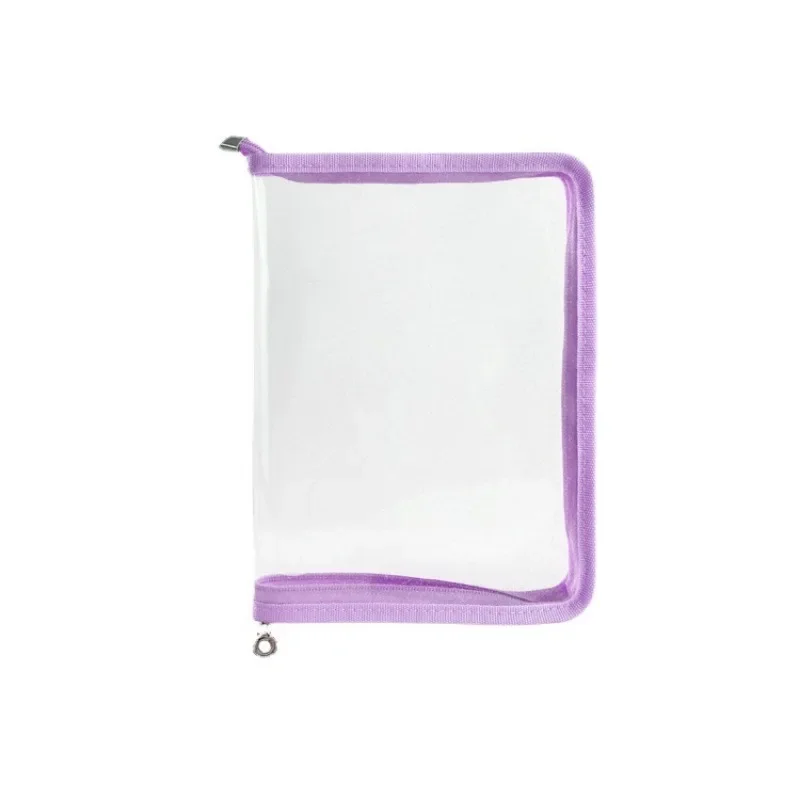 A5 PVC Zak met Rits Bestandsmap Opbergtas Transparante Map Organizer A5 Kantoor School Bureau Organizer