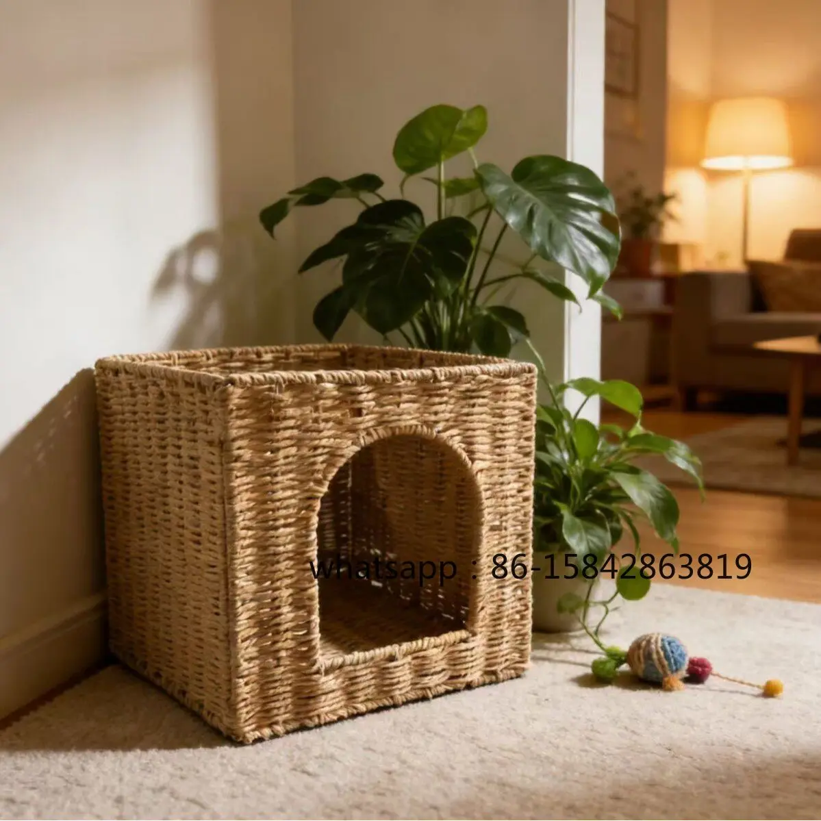 Woven Cat Litter, Storage Iversal in All Seasons, Floor Pet Litter