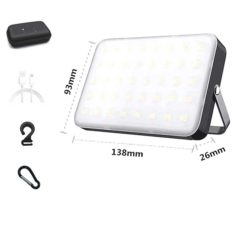 20000Mah Usb Draagbare Verlichting Tent Lamp Camping Lamp Led Oplaadbare Camping Lamp Ip65 Waterdicht Kamp Lamp