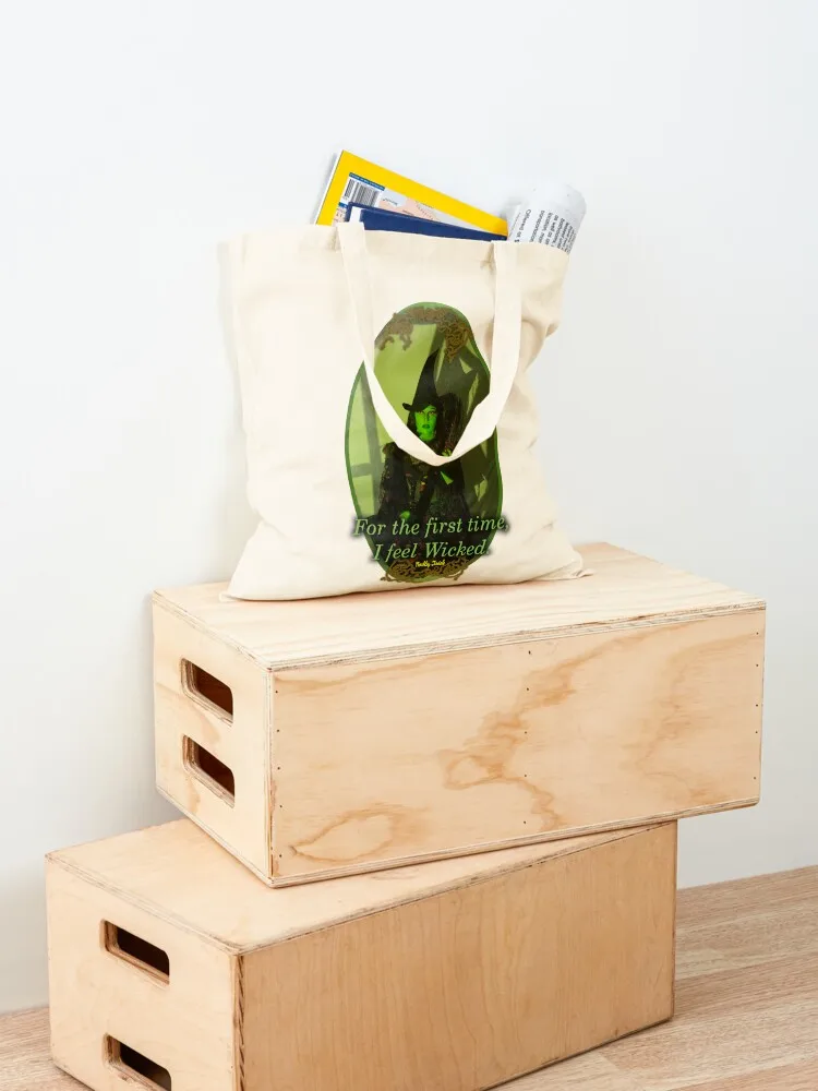 I Feel Wicked - Nashley Tisdale Tote Bag handbag tote bag canvas reusable shopping bag reusable grocery bags
