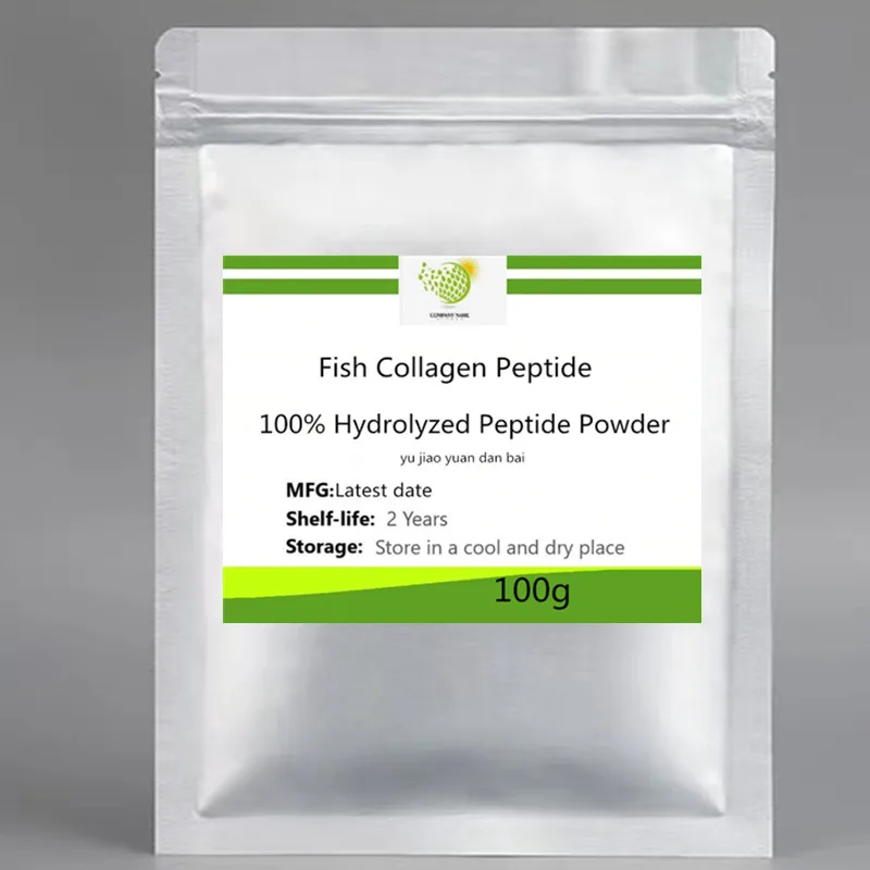 50g-1000g  Fish Collagen Peptide Hydrolyzed Peptide Powder Young and radiant skin