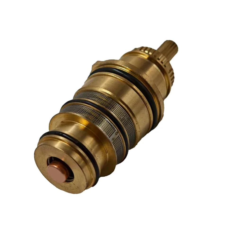 

94282000 Thermostatic Cartridge Brass Version 98282 Temperature Control Unit Vidric Thermostatic Faucet Mixer Valve Core