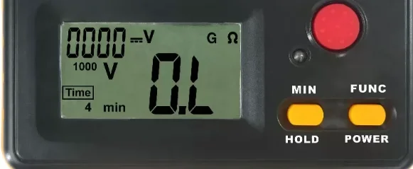 High-voltage insulation resistance tester, megohmmeter, high-precision insulation resistance