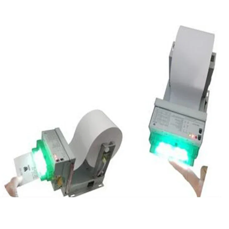 새로운 전기 80mm 감열 프린터 3"/80mm 올인원 구조 키오스크 티켓/영수증 감열 프린터 (24V 전원 공급 장치 포함)