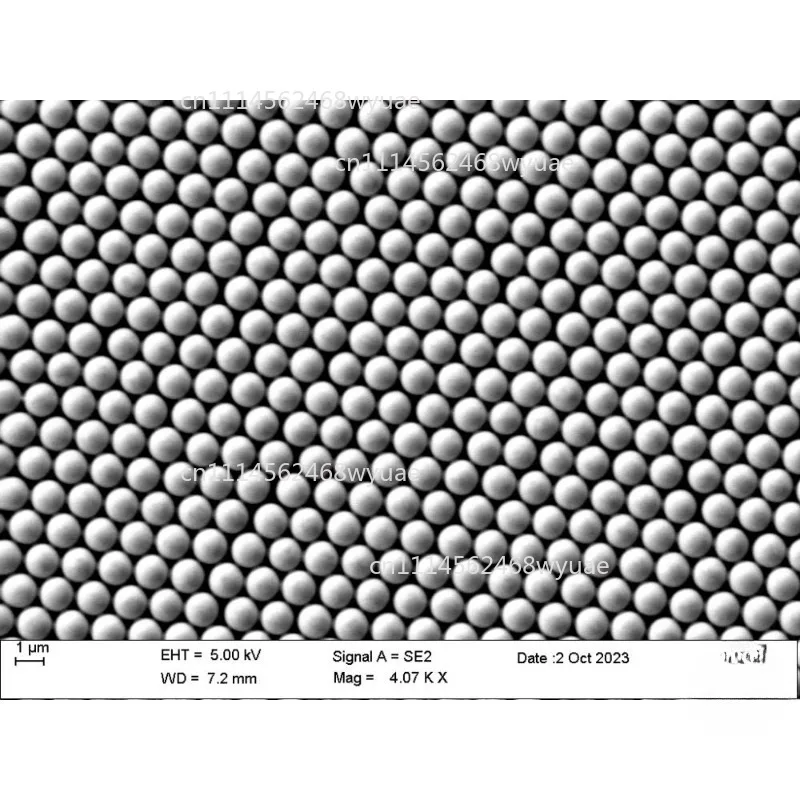 Silica microspheres self-assemble sacrificial templates