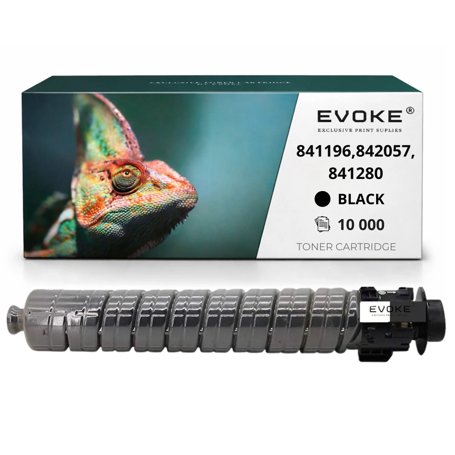 Evoke compatibele toner voor Ricoh Mpc-2030 2050 2550K Mpc2030K Mpc2050K Mpc2550K Mpc2030 Mpc2050 Mpc2550 841196 842057 841280 Zwart 10000 pagina's Mp C2030 C2050 C2530 C2030 Mpc2050 Mpc2550