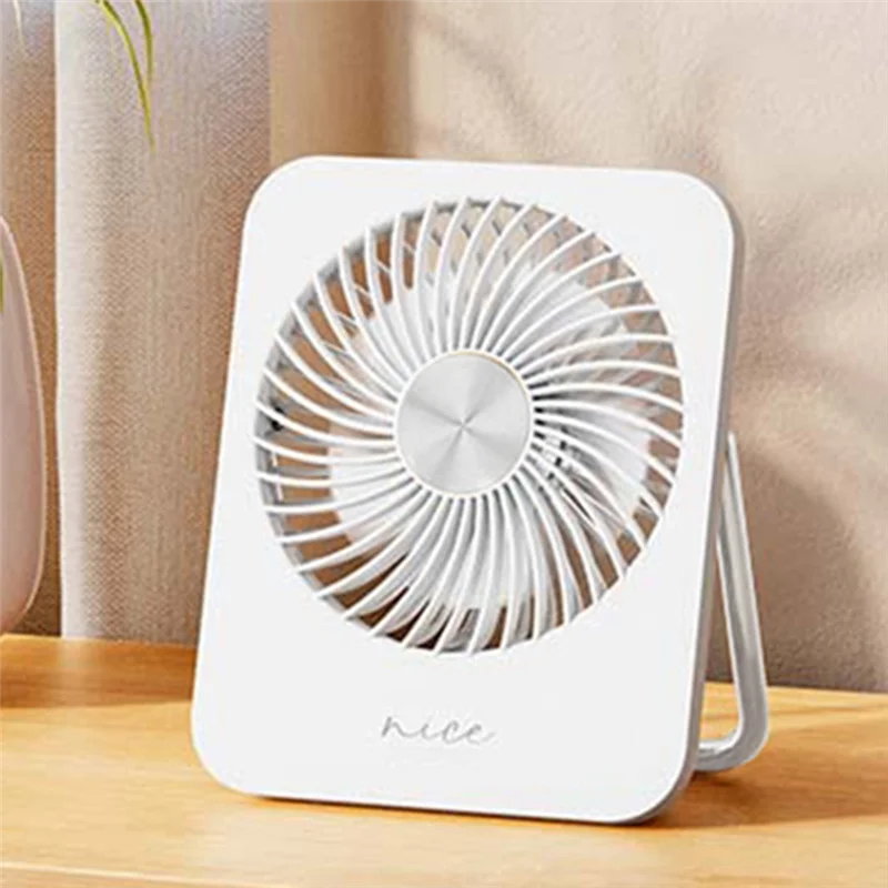 ABCL Outdoor Desktop Folding Mini Thin, Lightweight, Silent, High Wind, Portable Wall-Mounted Small Fan
