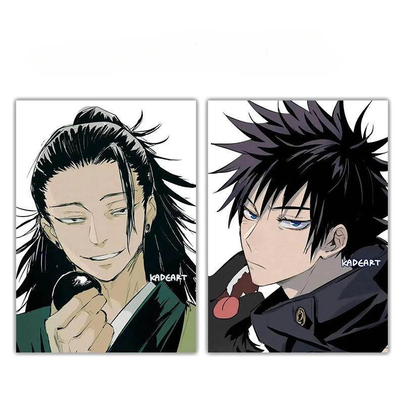 Jujutsu Kaisen Fushiguro Megumi Fushiguro Toji Ryomen Sukuna Notebook Anime Peripheral Cute Cartoon Stationery Kawaii Diary Book