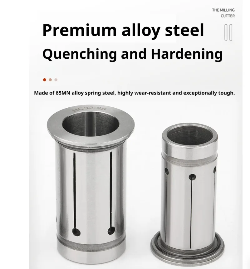 High Precision PHC12/16/20/25/32 Hydraulic Collet Chuck Milling Reduce Sleeve For CNC Lathe BT30 BT40 Hydraulic Tool Holder