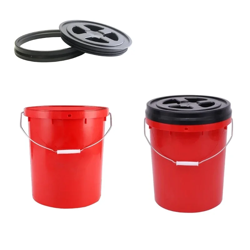 Car Cleaning Bucket with/without Lid Removable Car Wash Bucket for Home Washing