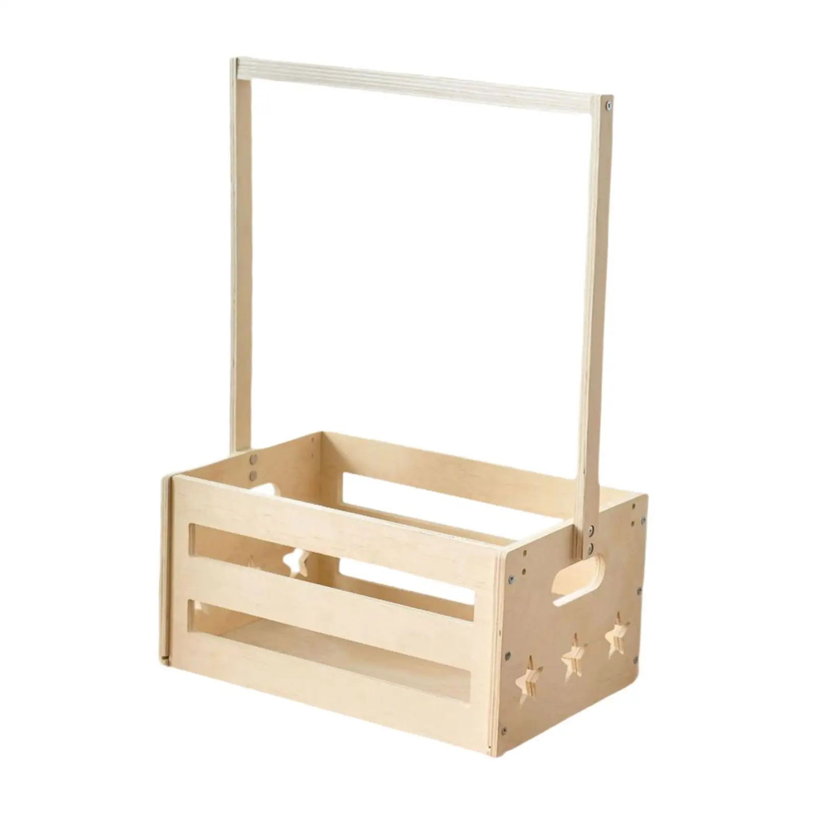 Wooden Baby Shower Crate Closet Baby Welcome Box Sturdy DIY Baby Shower Gift