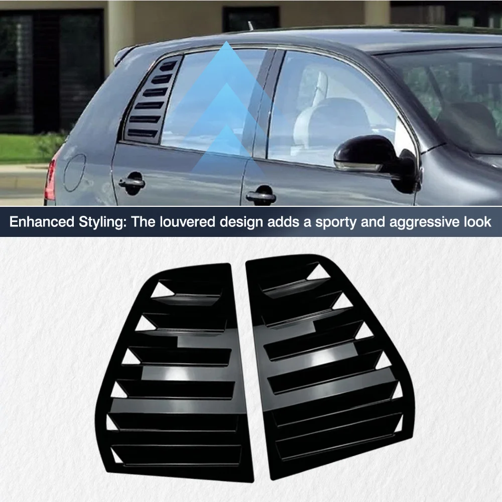 

Накладка жалюзи заднего стекла слева, правая для Volkswagen Golf MK5, 5-дверный хэтчбек 2004-2008 гг.