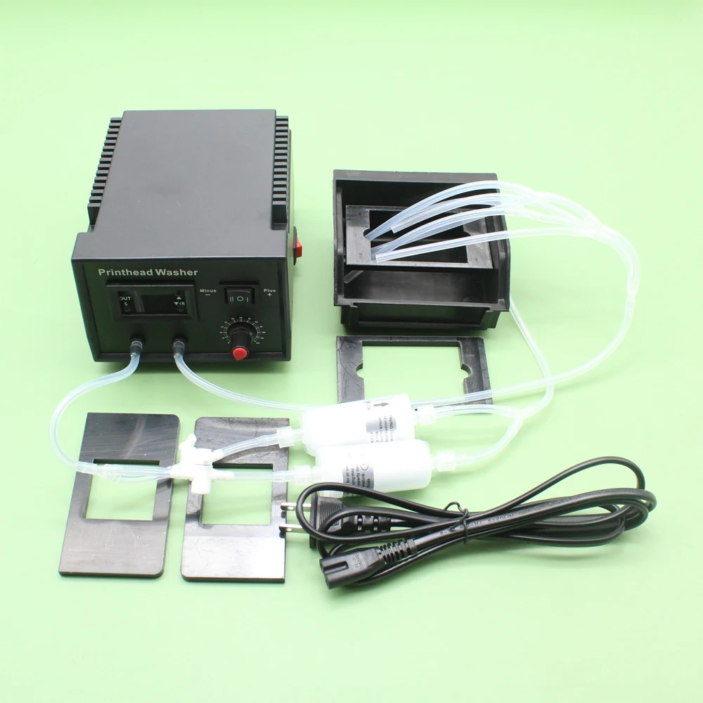 I1600 I3200 DTF Printhead Clogged Cleaning Machine Cleaner Kit Washer For Epson DX5 XP600 L1800 L805 1390 UV Printer Head Unclog